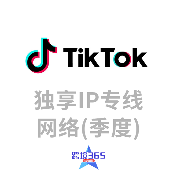 Tiktok独享专线IP网络-季度